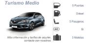 Alquiler coche mediano
